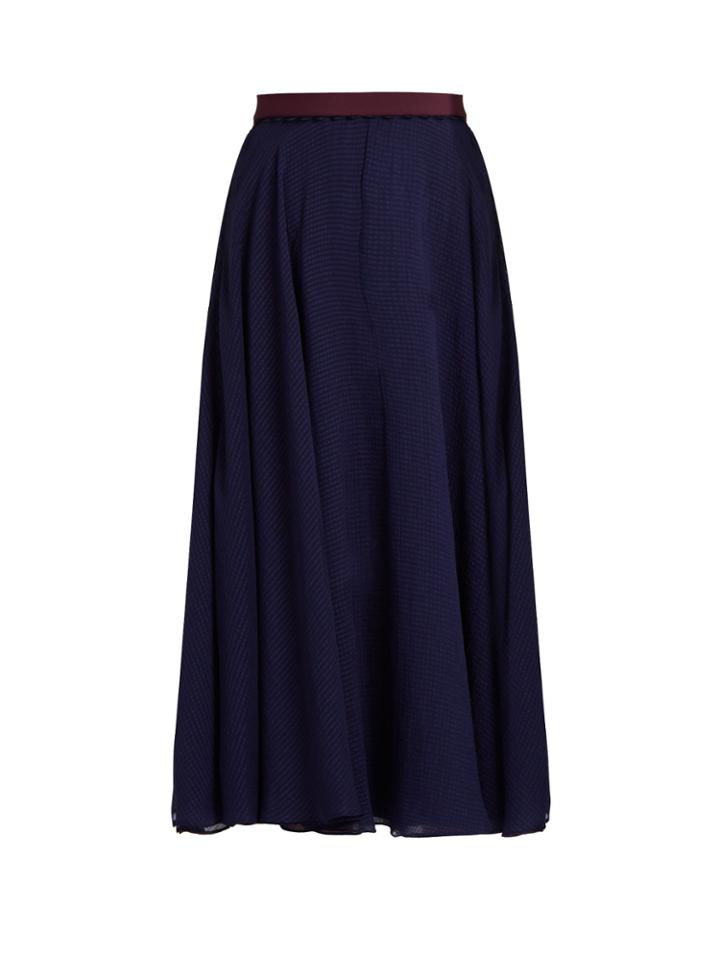 Roksanda Colvin Seersucker Skirt