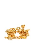 Matchesfashion.com Versace - Tribute Metal Charm Bracelet - Womens - Gold