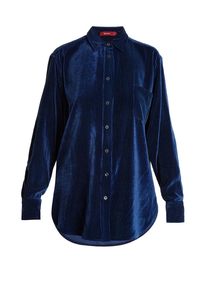 Sies Marjan Sander Patch-pocket Corduroy Shirt