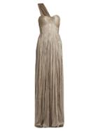 Maria Lucia Hohan Imman Silk-tulle Pleated Gown