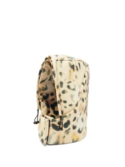 Matchesfashion.com Kassl Editions - Tec Leopard-print Drawstring Hood - Womens - Leopard