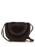 Diane Von Furstenberg Medium Bullseye Leather Messenger Cross-body Bag