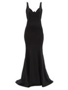 Alexandre Vauthier - Sweetheart-neckline Crepe Gown - Womens - Black