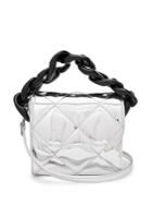 Marques'almeida Oversized Curb-chain Quilted Shoulder Bag