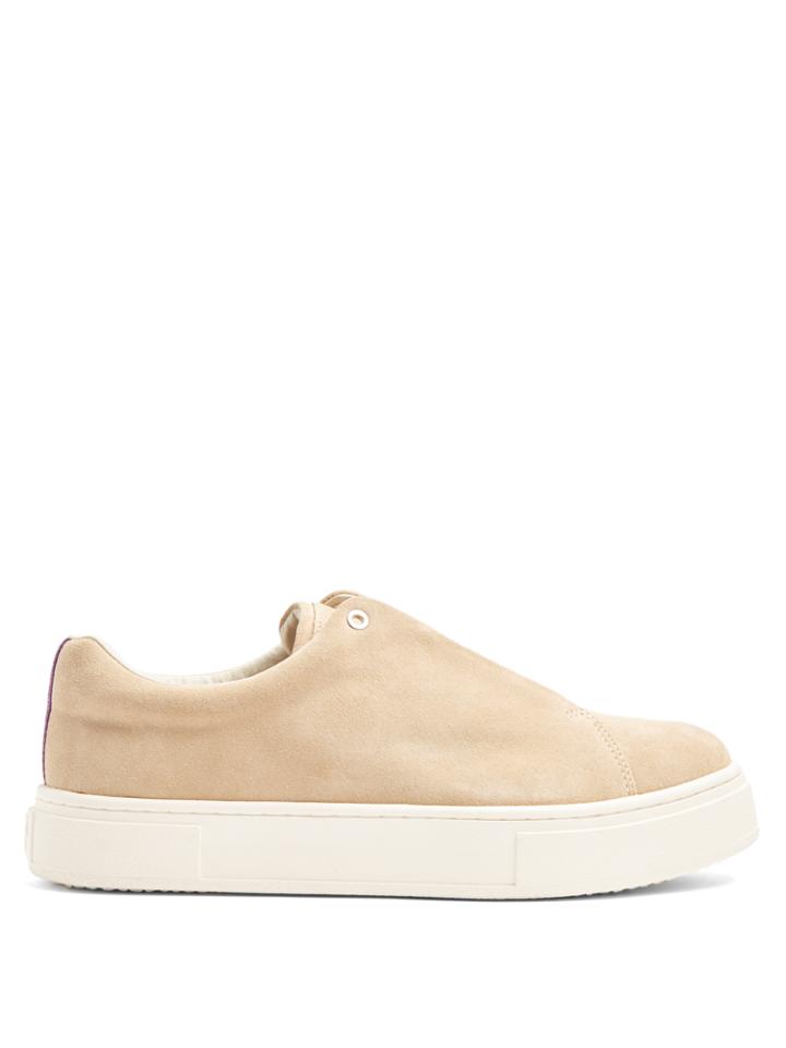 Eytys Doja Low-top Lace-up Suede Trainers