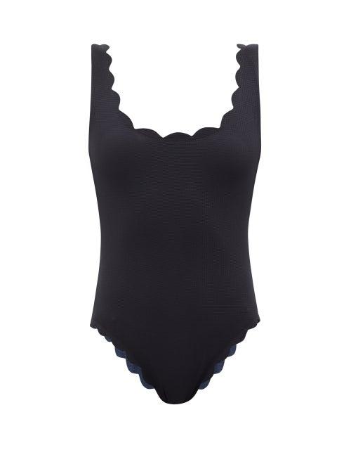 Marysia - Palm Springs Recycled Fibre-blend Swimsuit - Womens - Black