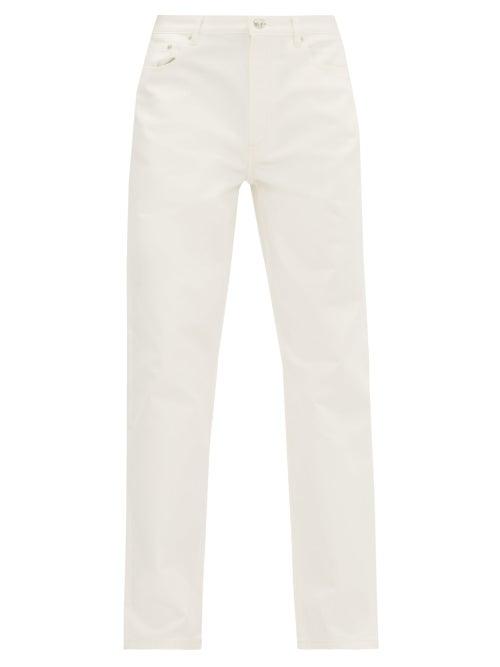 Matchesfashion.com A.p.c. - Jean Martin Slim-fit Cotton-stretch Jeans - Mens - White