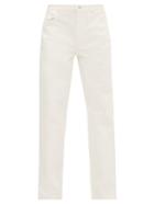 Matchesfashion.com A.p.c. - Jean Martin Slim-fit Cotton-stretch Jeans - Mens - White
