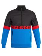 Givenchy Contrast-panel Half-zip Track Top