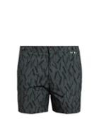 Dan Ward Arrow-print Swim Shorts