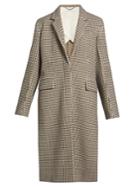 Stella Mccartney Harper Notch-lapel Checked Coat