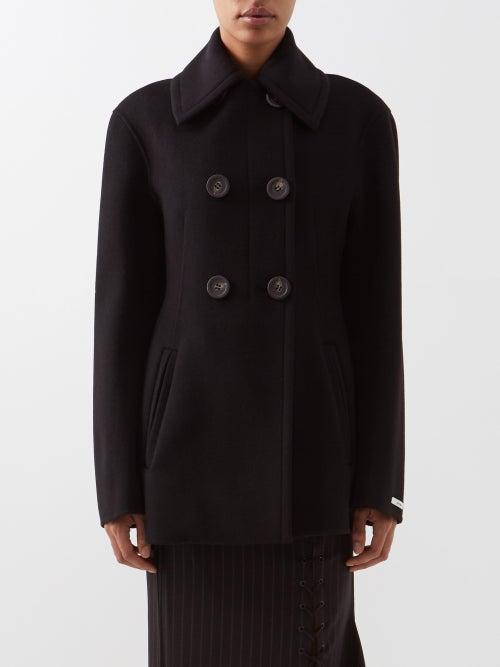 Sportmax - Sarong Coat - Womens - Black