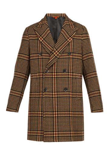 Barena Venezia Patrone Checked Wool-blend Overcoat