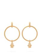 Matchesfashion.com Versace - Medusa Hoop Earrings - Womens - Gold