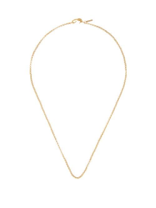 Matchesfashion.com Dezso - Wave 18kt Gold Chain-link Necklace - Womens - Gold