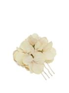 Matchesfashion.com Philippa Craddock - Faux Hydrangea Hair Slide - Womens - White