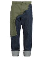 Matchesfashion.com Loewe - Asymmetric Cargo Jeans - Mens - Blue