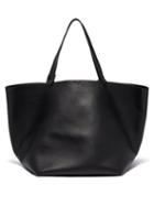 Matchesfashion.com The Row - Park Xl Leather Tote Bag - Womens - Black