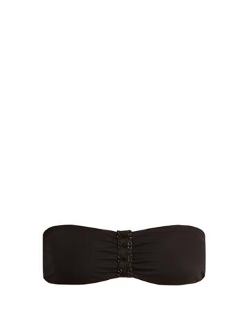 Dos Gardenias Hooker Bandeau Bikini Top