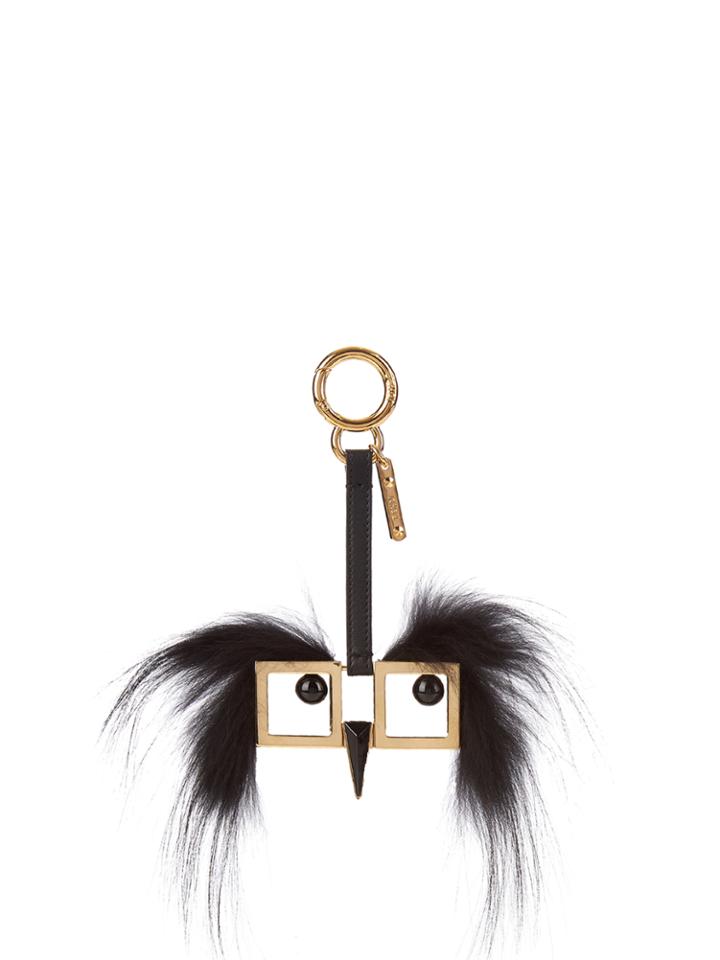 Fendi Hypnoteyes Fur-trimmed Bag Charm