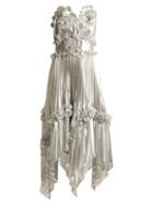 Matchesfashion.com Zandra Rhodes - Archive Ii The 1977 Sunray Gown - Womens - Silver