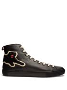Gucci Panther High-top Leather Trainers