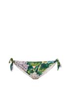 Dolce & Gabbana Hydrangea-print Side-tie Bikini Briefs