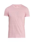 120 Lino Crew-neck Linen-jersey T-shirt