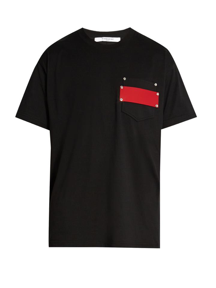 Givenchy Columbian-fit Pocket-detail T-shirt