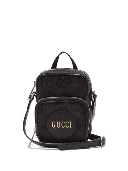 Matchesfashion.com Gucci - Off The Grid Gg-jacquard Cross-body Bag - Mens - Black