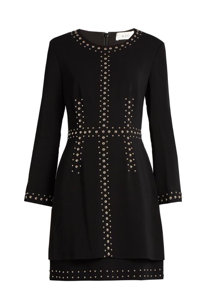 A.l.c. Madison Stud-embellished Cady Dress