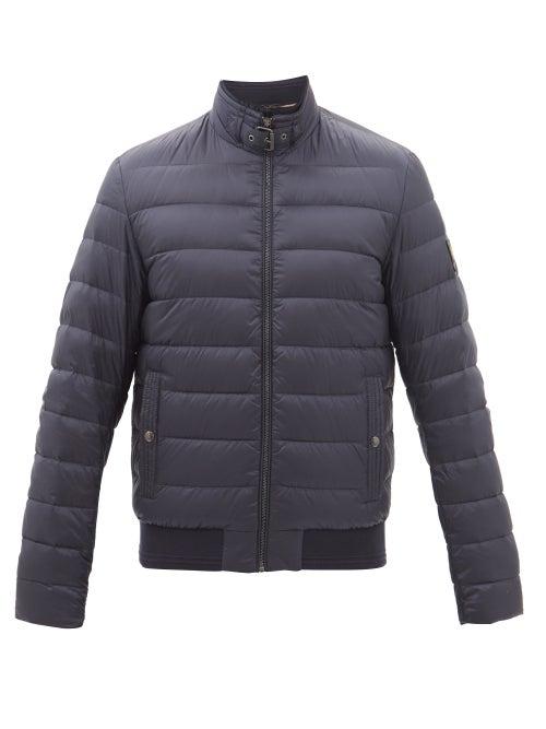 Belstaff - Circuit Quilted Down Coat - Mens - Navy