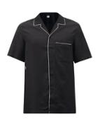 Mens Rtw Ksubi - Downtown Short-sleeved Crepe Shirt - Mens - Black