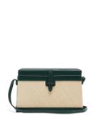 Matchesfashion.com Hunting Season - Trunk Raffia Cross Body Bag - Womens - Green Multi