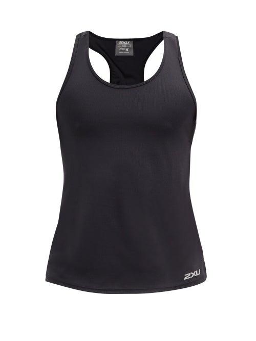 Matchesfashion.com 2xu - Aero Racerback Mesh Tank Top - Mens - Black