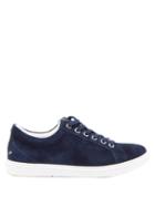 Matchesfashion.com Jimmy Choo - Cash Low Top Suede Trainers - Mens - Navy