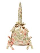 Simone Rocha Floral-jacquard Cotton Blend Bag