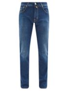 Matchesfashion.com Jacob Cohn - Slim-leg Jeans - Mens - Dark Blue
