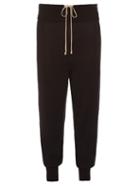 Rick Owens Drawstring Wool Track Pants