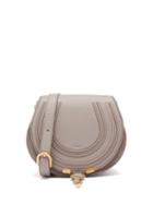 Ladies Bags Chlo - Marcie Mini Leather Cross-body Bag - Womens - Grey