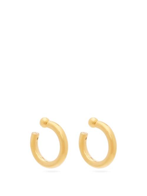 Matchesfashion.com Sophie Buhai - Everyday Hoop Gold Vermeil Earrings - Womens - Gold