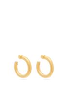 Matchesfashion.com Sophie Buhai - Everyday Hoop Gold Vermeil Earrings - Womens - Gold