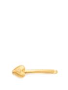 Matchesfashion.com Versace - Heart Shaped Medusa Head Coin Hair Slide - Womens - Gold