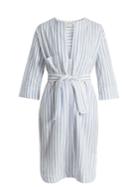 Wiggy Kit Cabana Striped Cotton-blend Dress