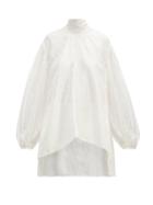 Matchesfashion.com Chlo - Baroque C Jacquard Silk Blouse - Womens - White