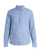 Barena Venezia Point-collar Linen And Cotton-blend Shirt