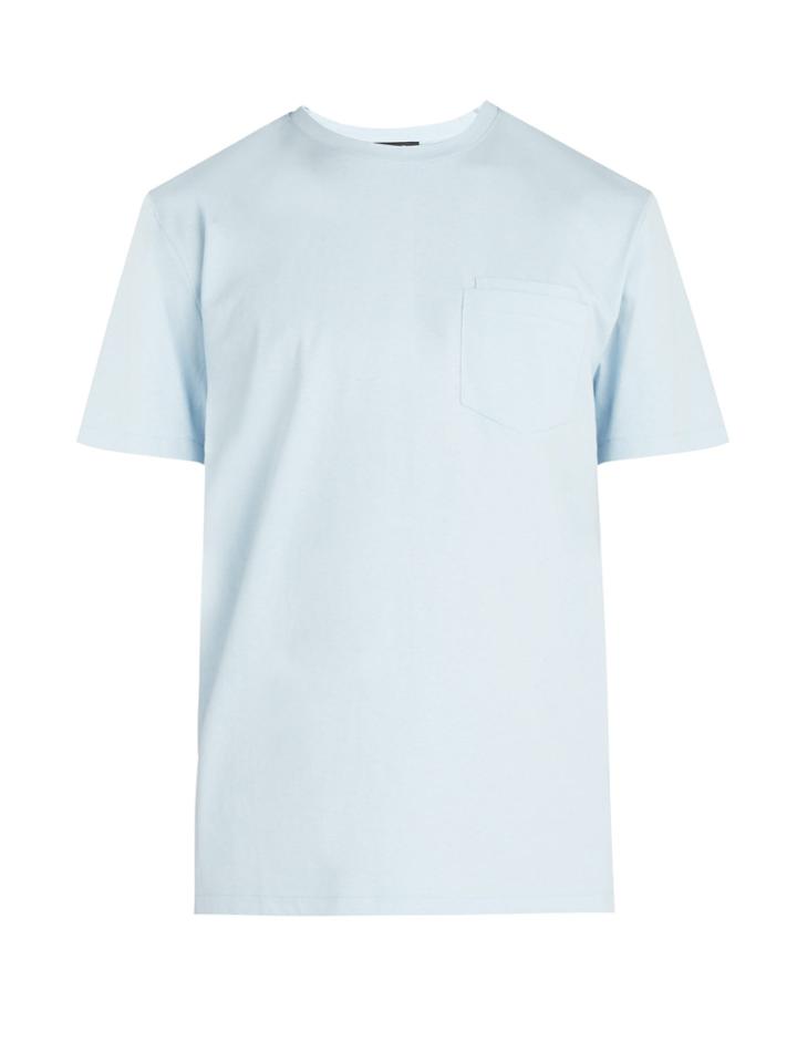 A.p.c. Double Pocket Crew-neck Cotton T-shirt