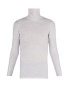 Vetements Inside Out Stretch-cotton Roll-neck Top