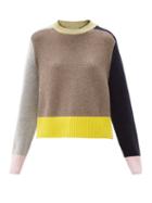 Matchesfashion.com Extreme Cashmere - Colour-blocked Cashmere Sweater - Womens - Multi