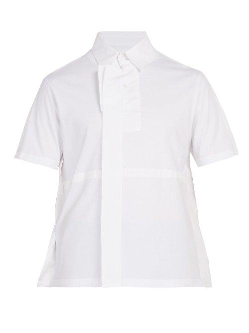 Matchesfashion.com Craig Green - Fin Cotton Polo Shirt - Mens - White